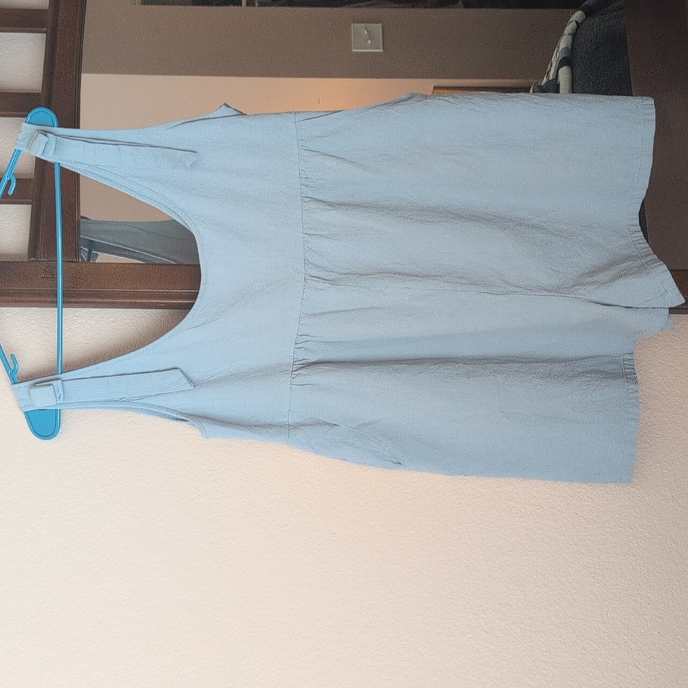 Light Grey Flowy Romper